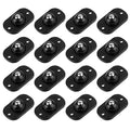 16 Pcs Self Adhesive Mini Caster Wheels 360° Swivel Mini Appliance Rollers by Unknown
