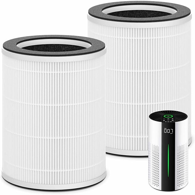 2 Packs HAP609 Replacement Filter Compatible by FCFMY