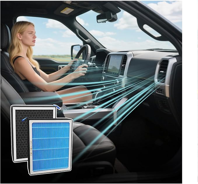 MASHA Cabin Air Filter for Ford F150 F250 F350 F450 F550 Expedition, by MASHA