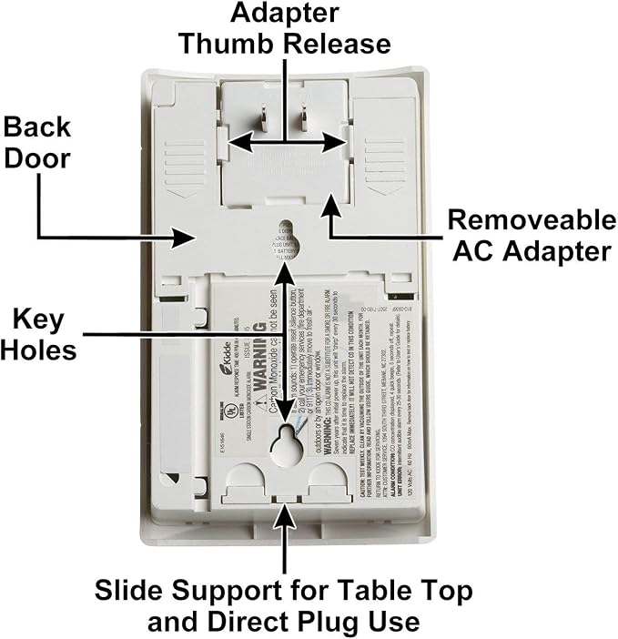 Kidde Carbon Monoxide Detector, Plug-In - Image 7
