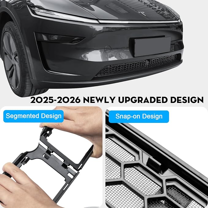 Grille Mesh Inserts for 2026 Tesla New Model Y Premium Front Air Inlet Vent - Image 5