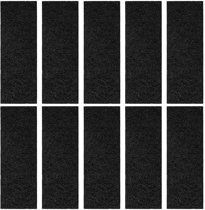 10 Pack Activated Carbon Air Vent Filters 4x12 Inch Cut to Fit Floor Register - Image 3