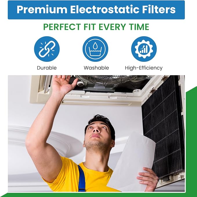 Filter Everything Electrostatic Furnace Filter – Washable Permanent HVAC Filter - Image 3