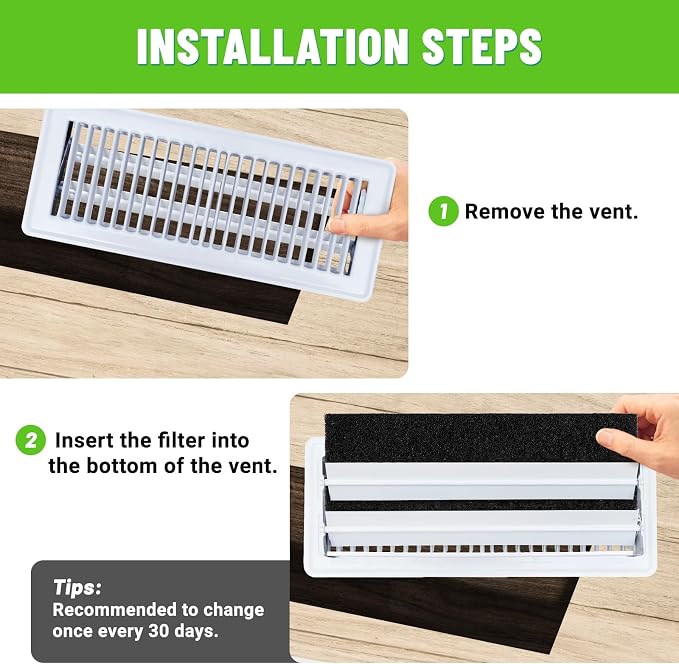4"x10" Activated Carbon Air Vent Filters - Image 3