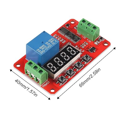 2pcs DC 12V FRM01 Timer Delay Relay Module Multifunction Infinite Loop Timing - Image 4