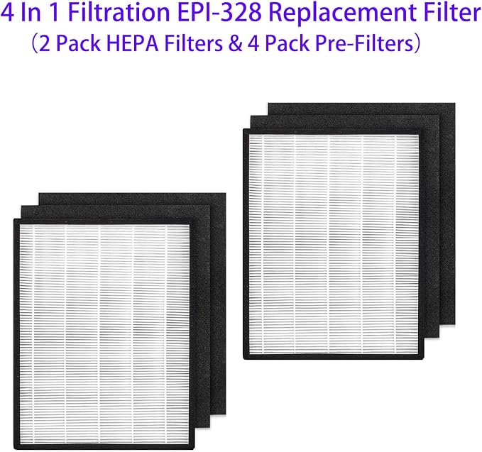 2 Set EPI-328 Replacement Filter - Image 3