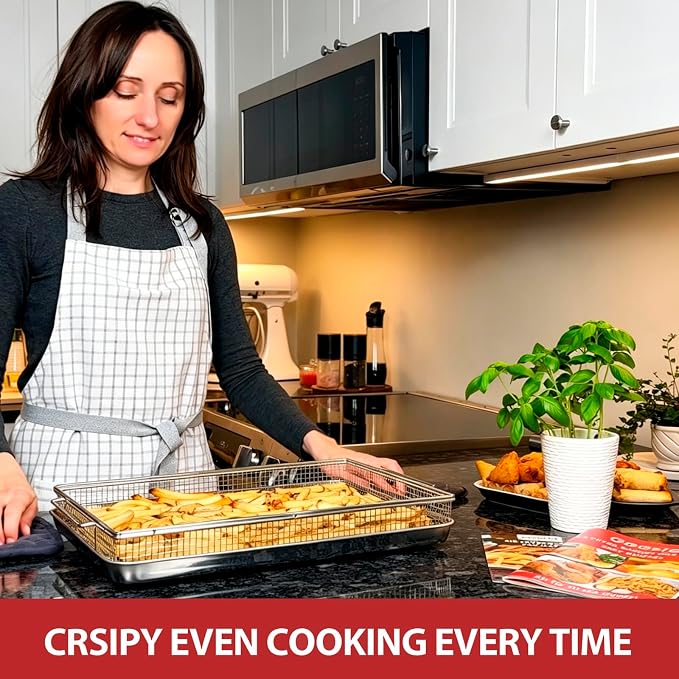 Geesta 304 Stainless Steel Air Fryer Basket - Image 5
