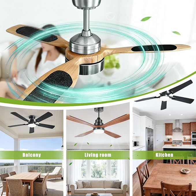 Fanluter 10 Pack Ceiling Fan Filters, Pet Fresh Fan Blade Air Purifier Pads - Image 8