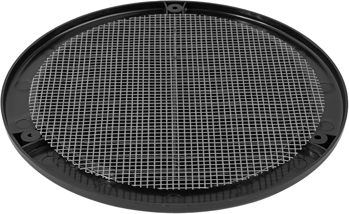 50-Pack 6" Round Air Vent Cover – Black Plastic Soffit Air Vent Deflector - Image 9