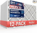 BNX TruFilter 16x25x1 MERV 13 AC Furnace Air Filter by BNX
