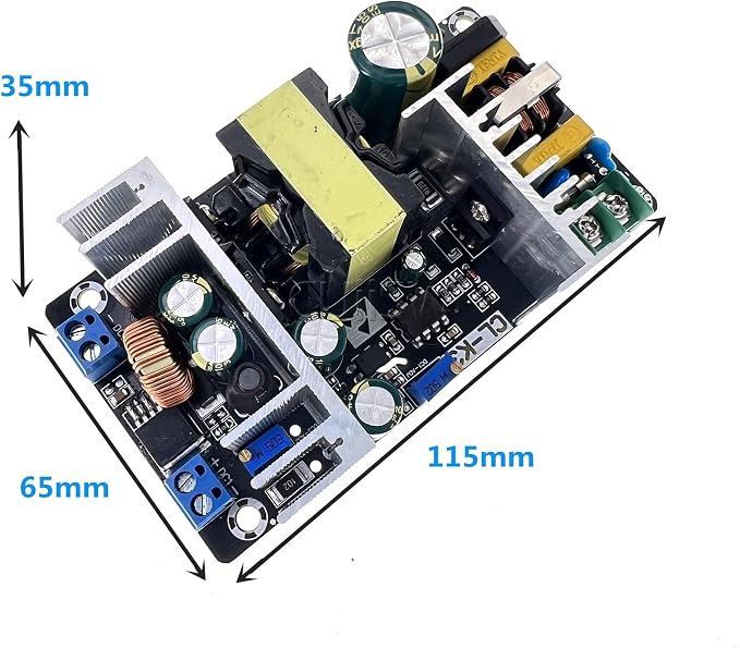 Power Supply, Dual Output Isolated Switching Power Supply Module Adjustable - Image 3