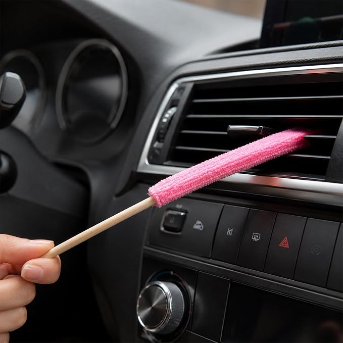 12Pcs Microfiber Detail Duster Sticks, Fan Blade Cleaner Crevice Cleaning Tool - Image 6