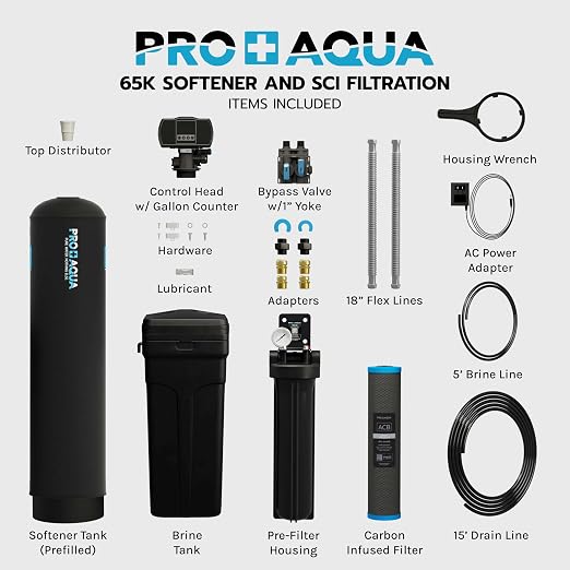 PRO+AQUA PRO-SCI-S80E Whole House Water Filter & Softener Bundle | 80, 000 - Image 2