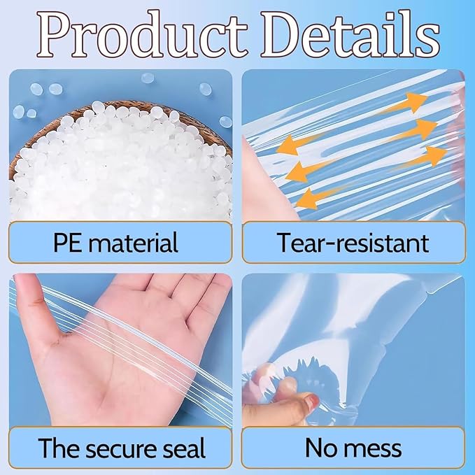 GrateGleam - 10 Pack Oven Rack Cleaning Bags | Heavy-Duty Leak-Proof Degreaser - Image 6