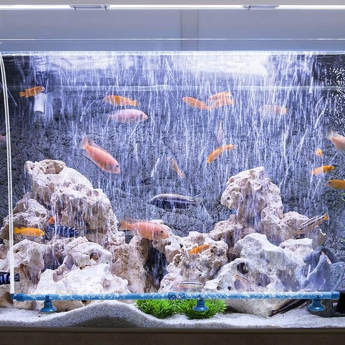 Quickun Aquarium Air Stone Bubble Wall Tube Oxygen Diffuser Bar Decor Accessory - Image 6