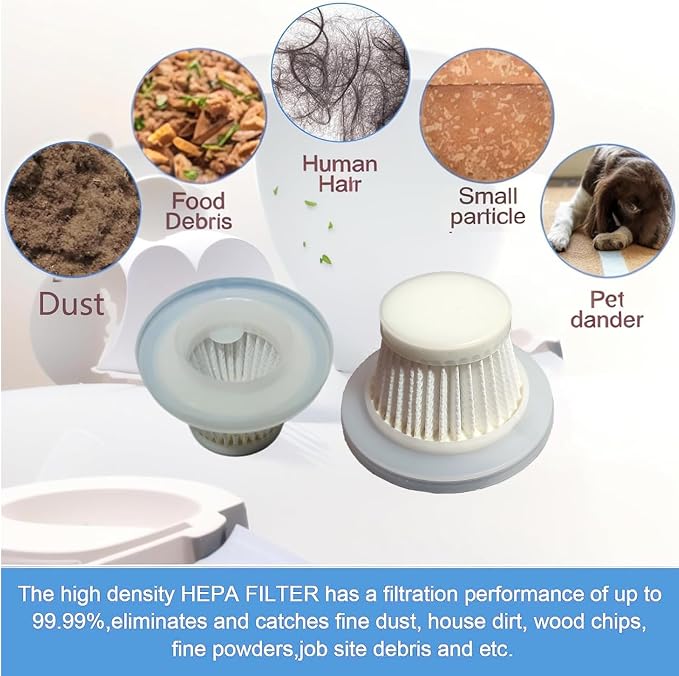 8 Pack Hepa Filters compatible - Image 2
