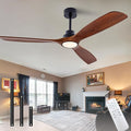 QUTWOB 60" Wood Ceiling Fan by QUTWOB