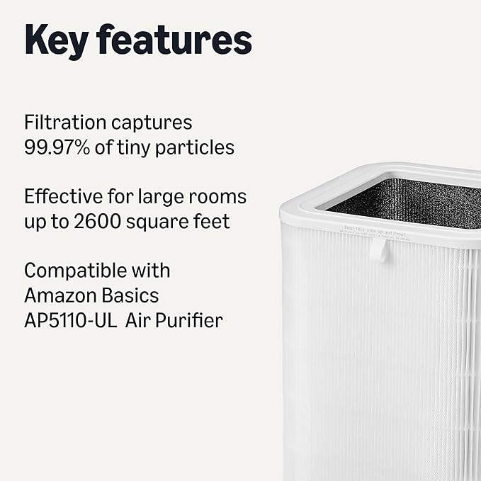Amazon Basics Air Purifier Replacement Filter - Image 2