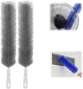 Bendable Microfiber Head, 2026 Fan Cleaner Brush, Washable Reusable Dust Remover by UUJQAC