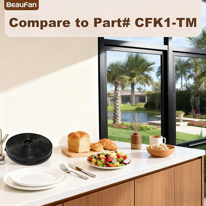 4 Set CFK1-TM Carbon Charcoal Filter Compatible - Image 2
