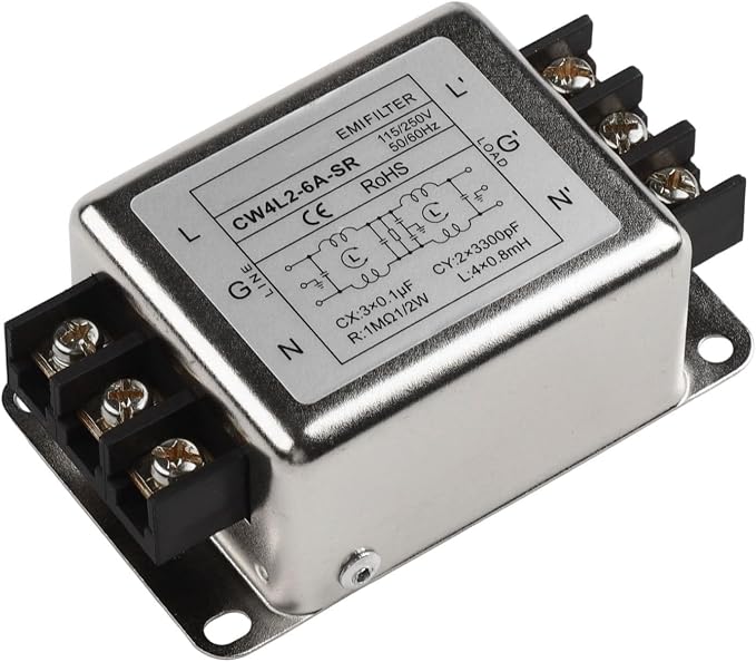 Single-Phase Two-Stage Power Supply Filter by Unknown