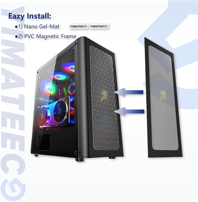 Dust Filter PC 360mm Magnetic Fan Dust Mesh Filter - Image 4