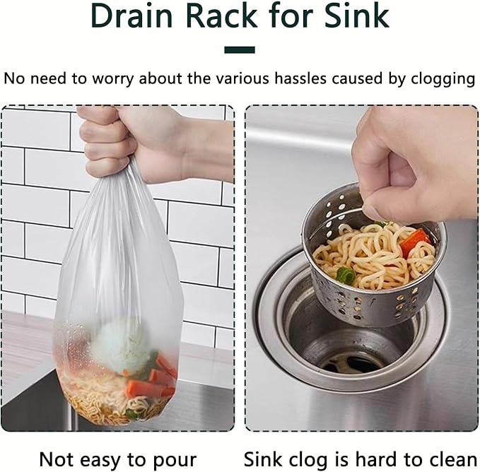Kitchen Food Waste Filter Basket - Image 3