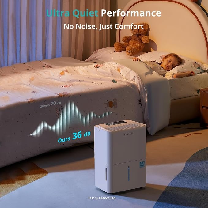 Kesnos 2, 500 Sq. Ft. Energy Star 2025 Dehumidifier - Image 7