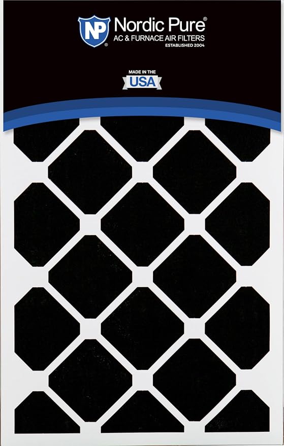 Nordic Pure 16x25x5 Pleated MERV 13 Plus Carbon Air Filters 2 Pack | Actual - Image 5