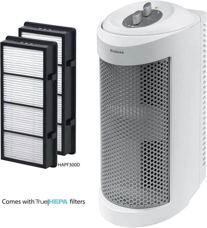Holmes True HEPA Allergen Remover Mini Tower Air Purifier - Image 4