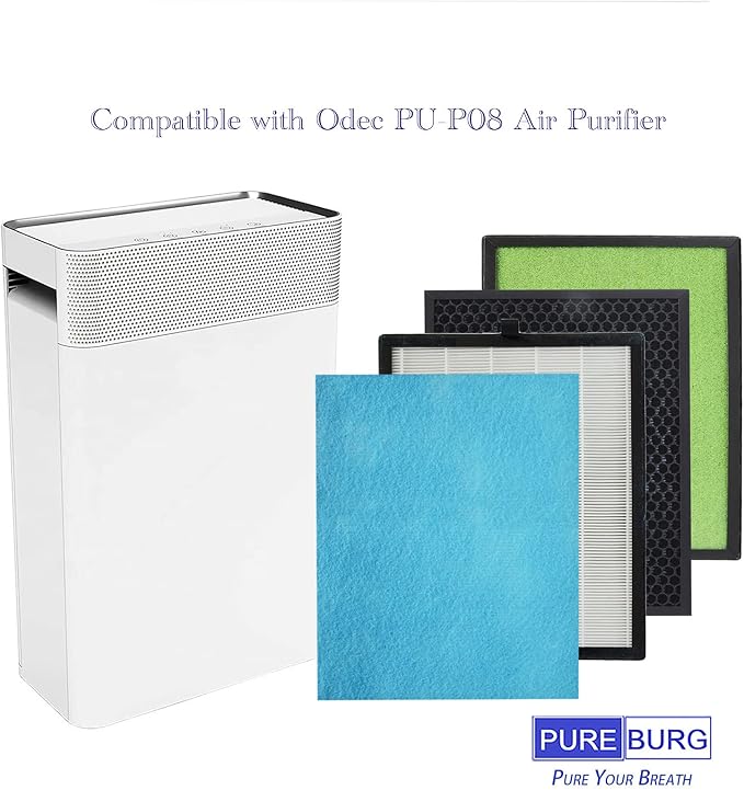 PUREBURG Replacement Filter Set Compatible - Image 2