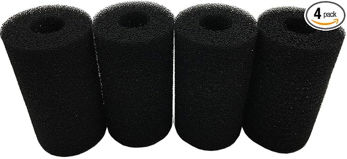 Pre-Filter Sponge, 4 Pack Aquarium Pre Filter Foam Rolls Compatible Filter by Unknown