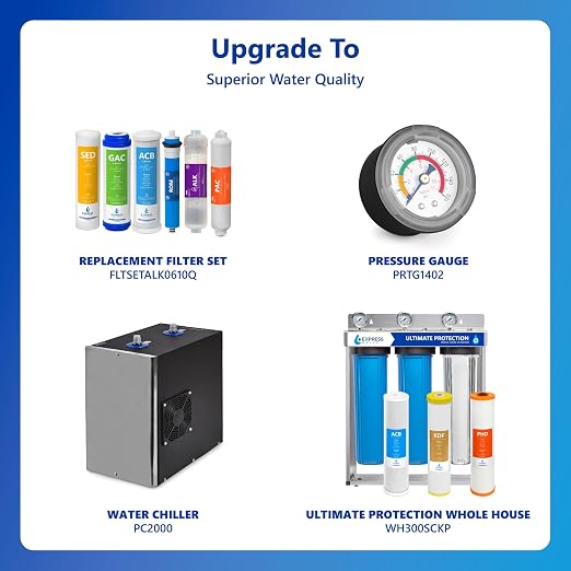 Express Water 10 Stage Reverse Osmosis Alkaline Water Filtration System - Image 9