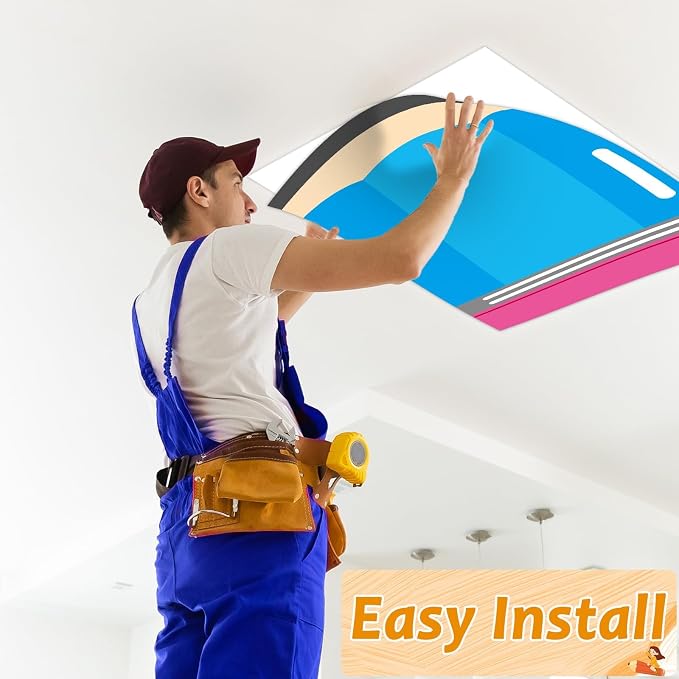 8 Pcs Fluorescent Light Covers - Image 5