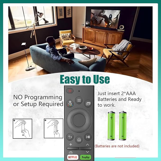Replacement Remote for Samsung TV Remote, BN59-01385A for 2018-2025 All Samsung - Image 5