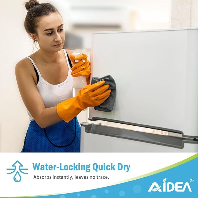 AIDEA Microfiber Cleaning Cloth-800PK, Soft Microfiber Towels - Image 6