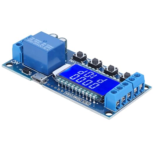 Delay Timer Relay Module, LCD programmable Cycle Switch - Image 5