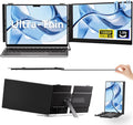 14" Laptop Screen Extender, Ultra-Thin Ligthweight FHD 1080P IPS Portable by BKVOO