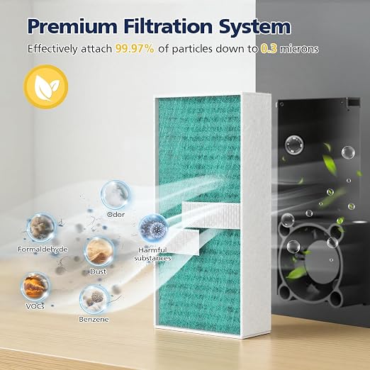 6 Pack Air Filter Compatible - Image 4