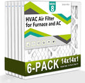 14x14x1 Air Filter MERV 8, HVAC/Furnace AC Filter Replacement, Dust by Komashr
