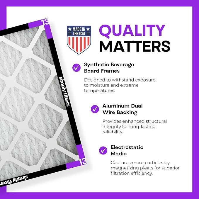 Simply Filters 14x18x1 MERV 13, MPR 1500 Air Filter - Image 4