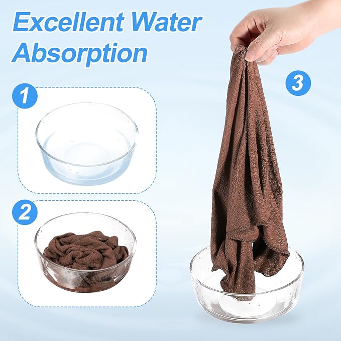 HARFINGTON 6 Pack Microfiber Cleaning Cloth - Image 4