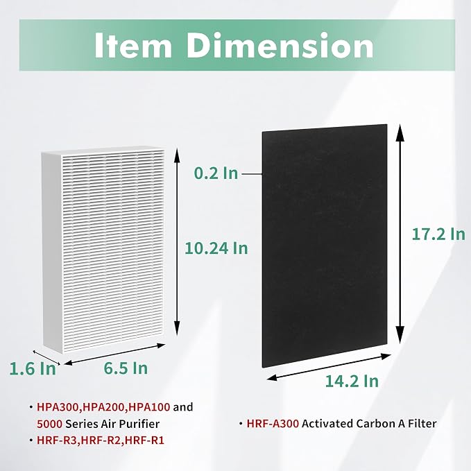 6 Pack HPA300 HEPA Filter Replacement R - Image 6