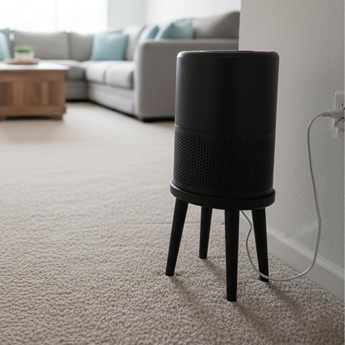Base Stand for Levoit Core 200S Air Purifier, Includes Cable Management - Image 2