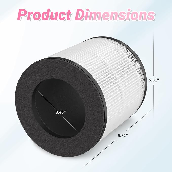 2 Packs D09 Replacement Filter Compatible - Image 7