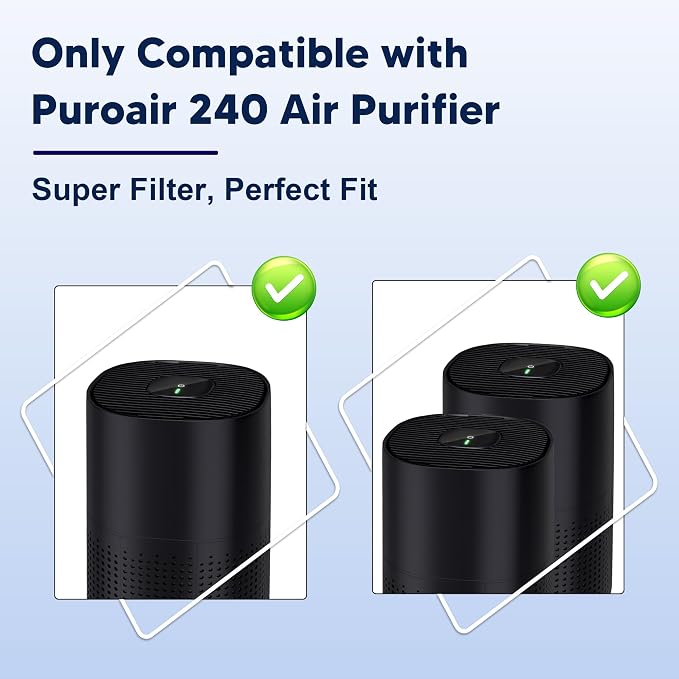 240 True HEPA 14 Toxin Absorber Replacement Filter Compatible - Image 2