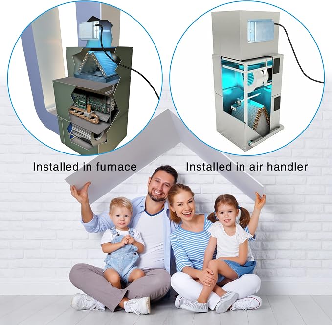 briidea U/V Light for HVAC, U/V/C Light for Air Conditioner Duct for Whole - Image 7