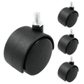 4pcs 2 Inch Swivel Caster Wheels, Heavy Duty Swivel Stem Casters Wheel by suiwotin