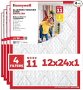 Honeywell 12x24x1 MERV 11 Allergen Reducer 11000 Electrostatic Pleated HVAC AC by HoneywellAirComfort