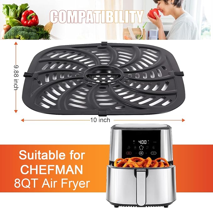 Upgraded Air Fryer Replacement Grill Pan - Image 2